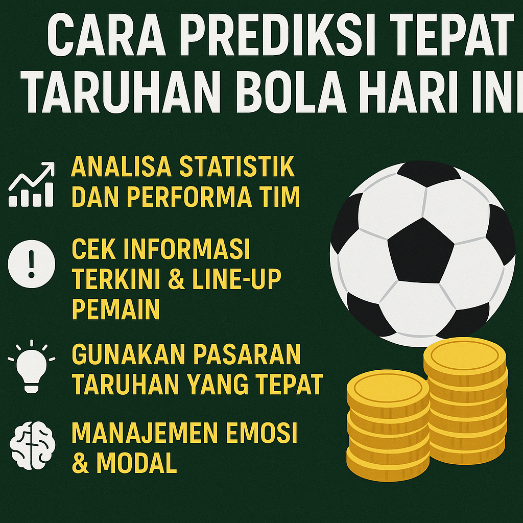 prediksi tepat taruhan bola hari ini